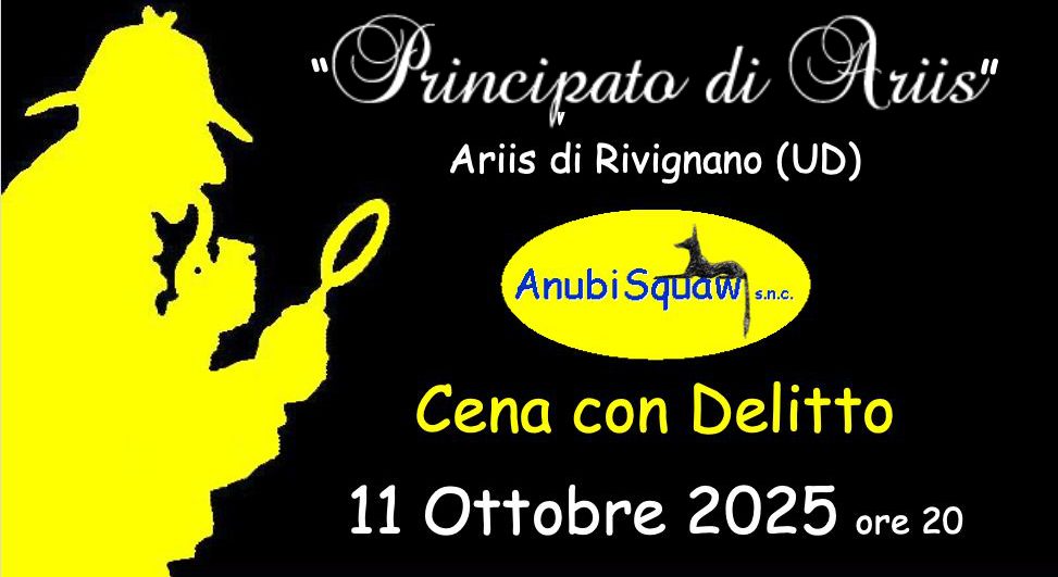 cena delitto 10 10 25 - Ristorante Ariis 54