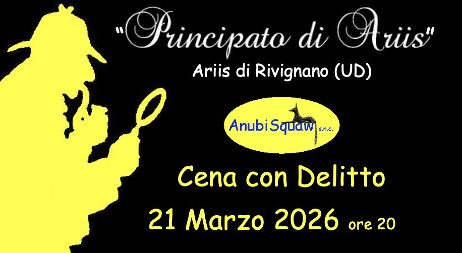 cena delitto 21 03 26 - Ristorante Ariis 6