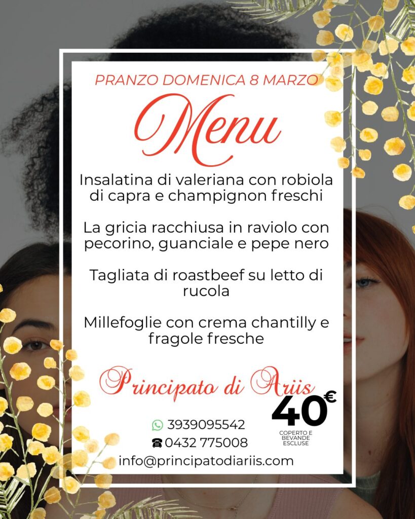 1 marzo - Ristorante Ariis 3