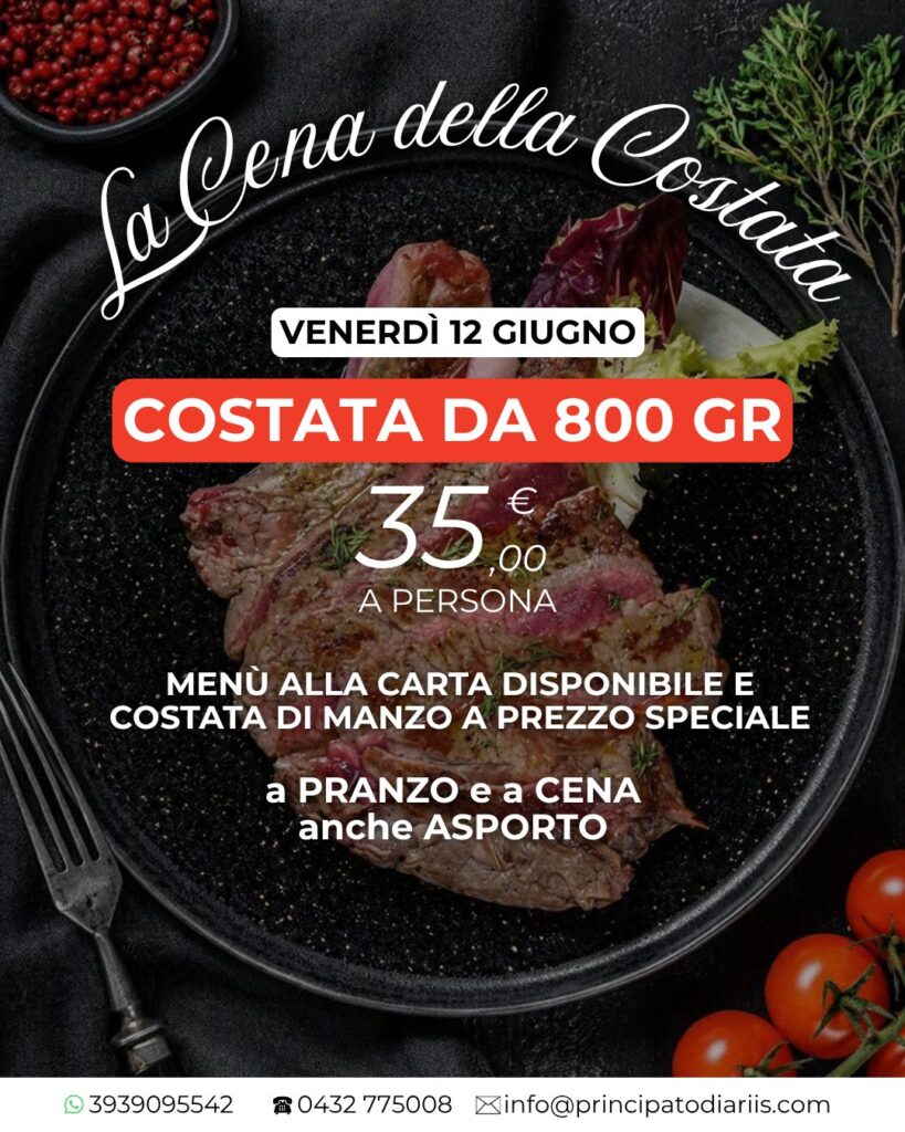 25 maggio - Ristorante Ariis 3